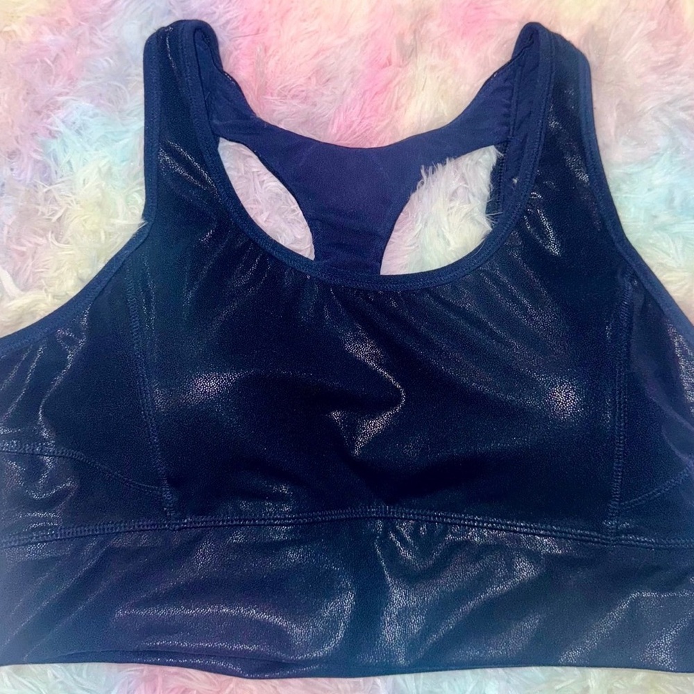 Women's Shimmering Blue Sports Bra DSG XL